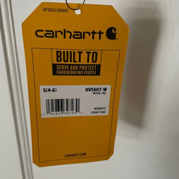 Womens Carhartt Montana Reversible Insulated Puffer Vest - Picture 8 of 9